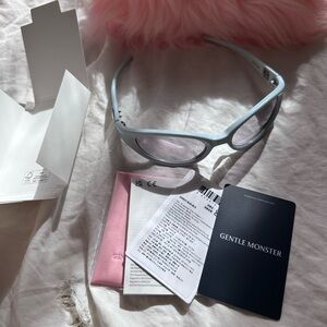 jentle salon donut bun bl-5 blue Jennie x gentle monster